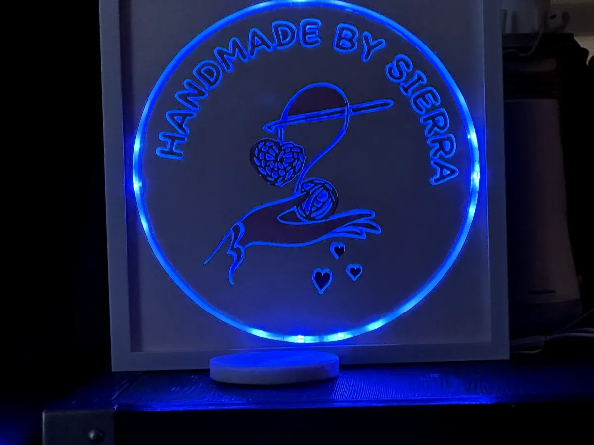 Backlit LED Sign gift for teens idea