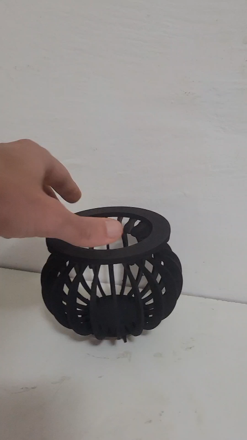 [Laser cut and engrave] 4 Designs Halloween Box