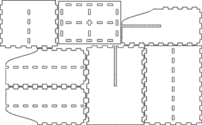 Fernbedienungshalter 4 Fächer.xcs