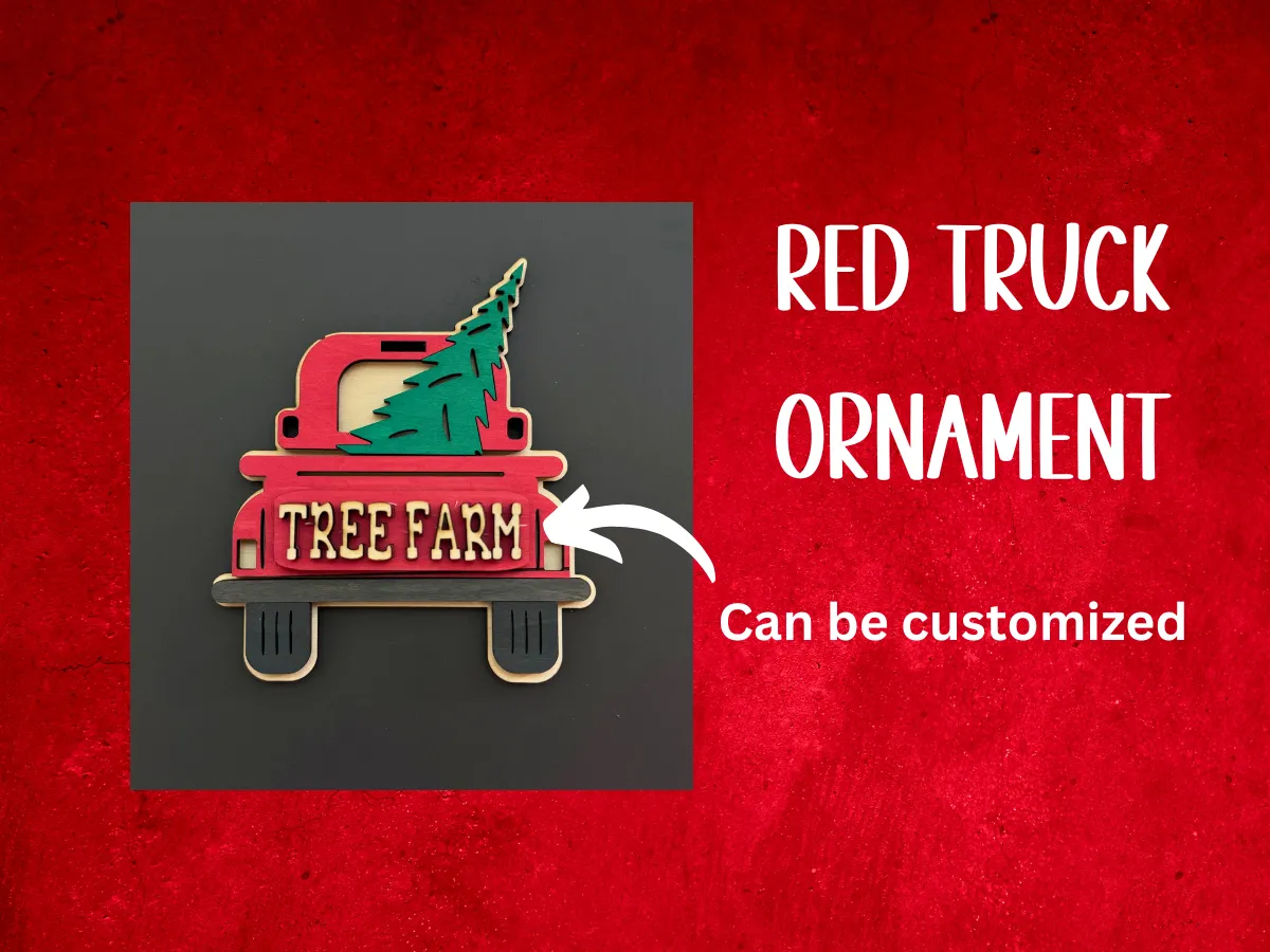 Red Truck Ornament