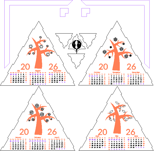 Calendar pyramid 2026 2026calendarcontest.xcs