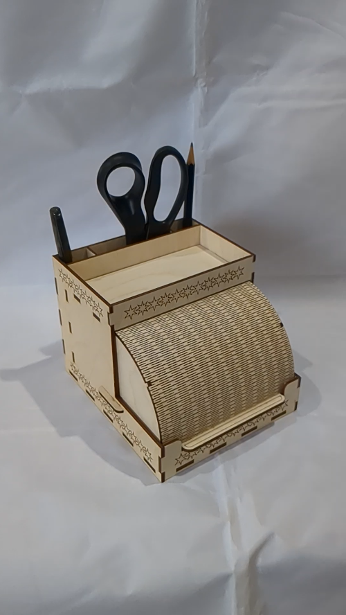 [Laser cut and engrave] Gift box sliding lid, laser cut design, greeting boxes. Laser cutting model, handmade boxes, desk organizer