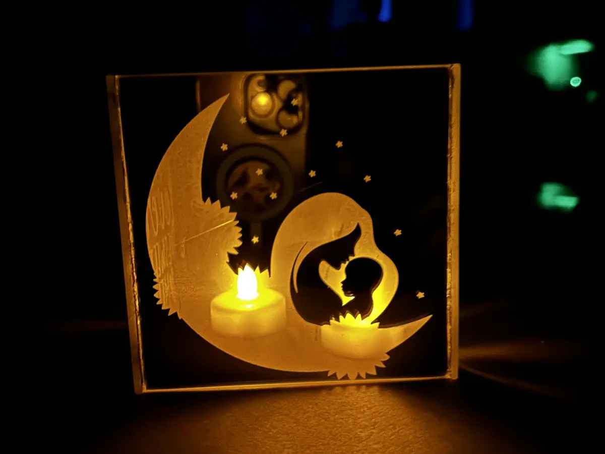 Mother's Day Mirror Cube mother's day gift design