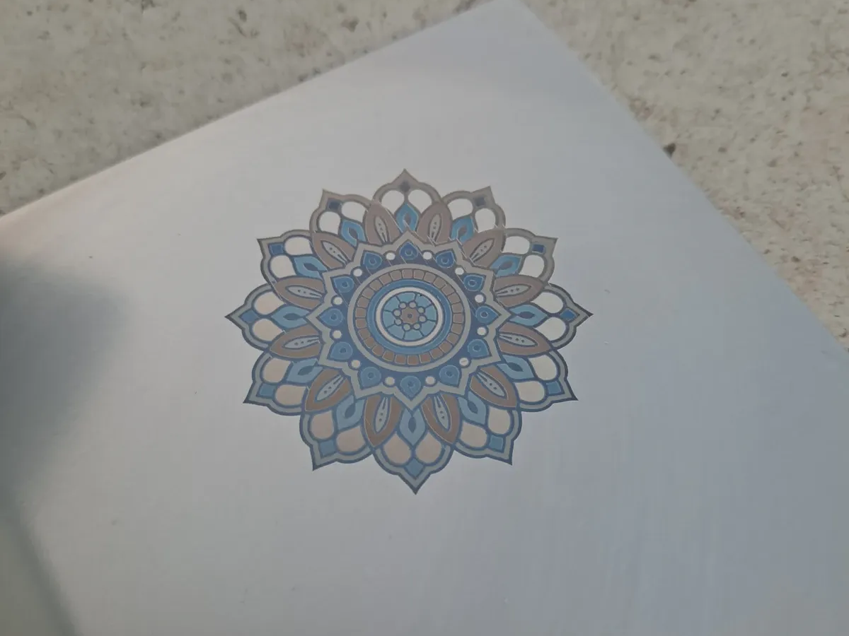 Mandala Color mandala craft idea