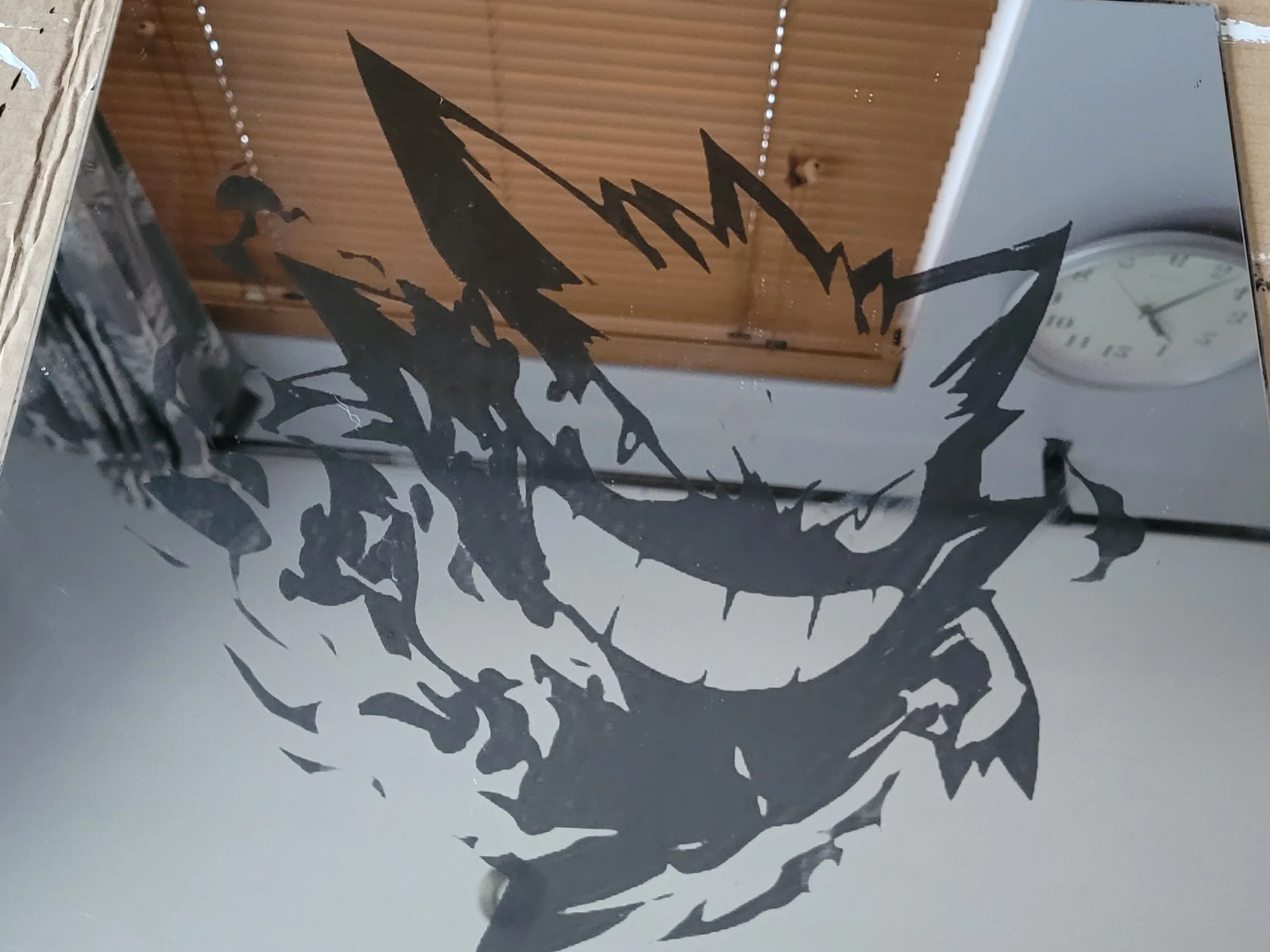 Gengar Mirror mirror Pokemon decor idea