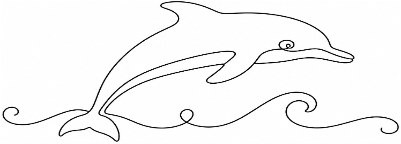 Dolphin One Line Art.xcs