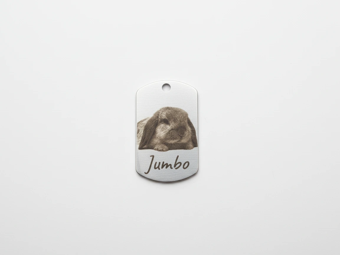 Pet Photo ID Tag Pendant personalized photo gift design