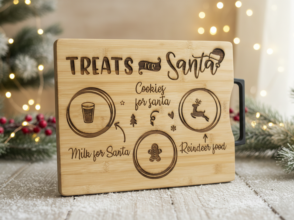 Cookie Tray for Santa Christmas Eve box idea