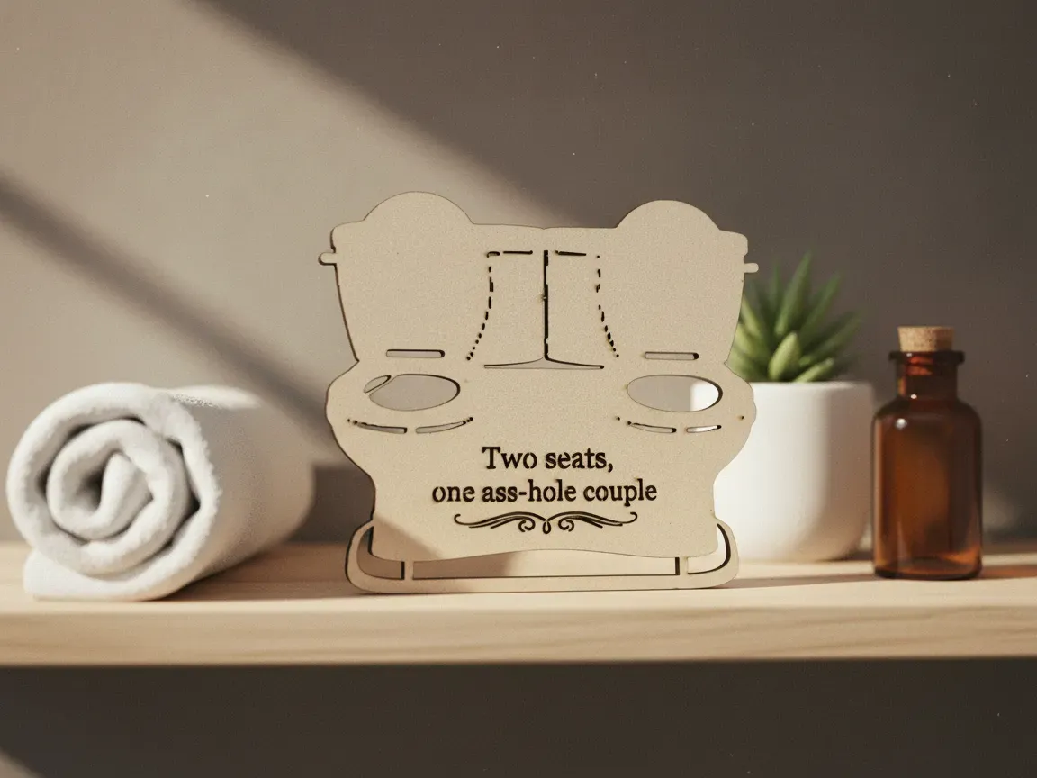 "A Gift for the Couple That Likes to Do Everything Together" gift design