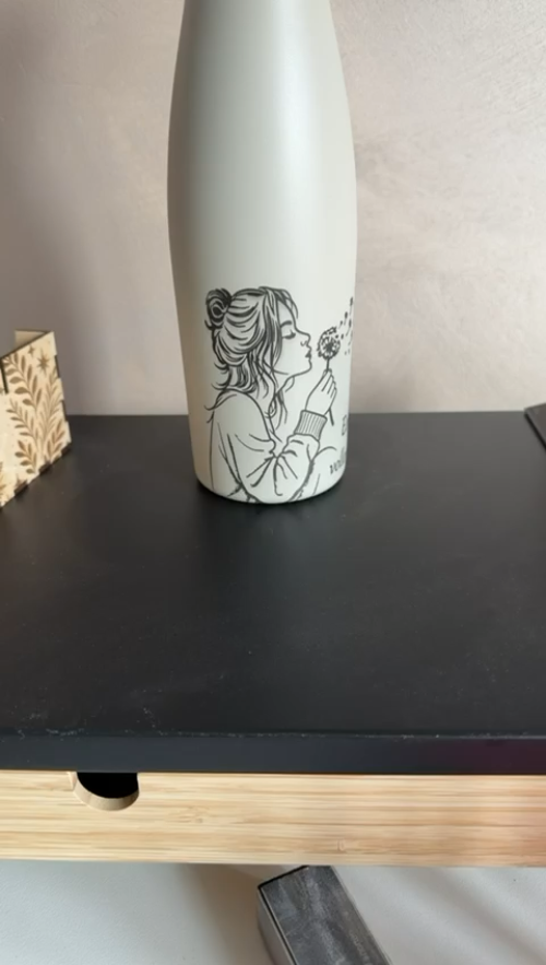 [Laser cut and engrave] Pusteblumen-Motiv
