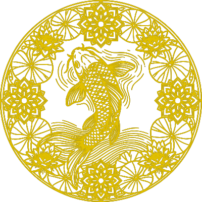 mandala koi sur verre.xcs
