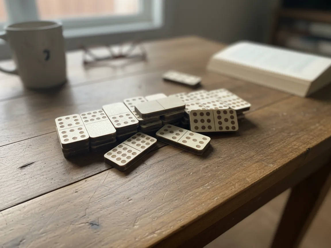 Wooden Dominoes Set for Tabletop Games | Free Files - Atomm