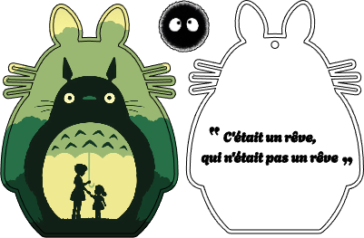Porte clé Totoro.xcs