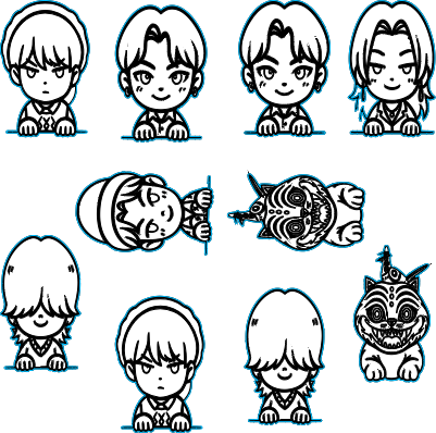 Porte clé kpop hunter.xcs