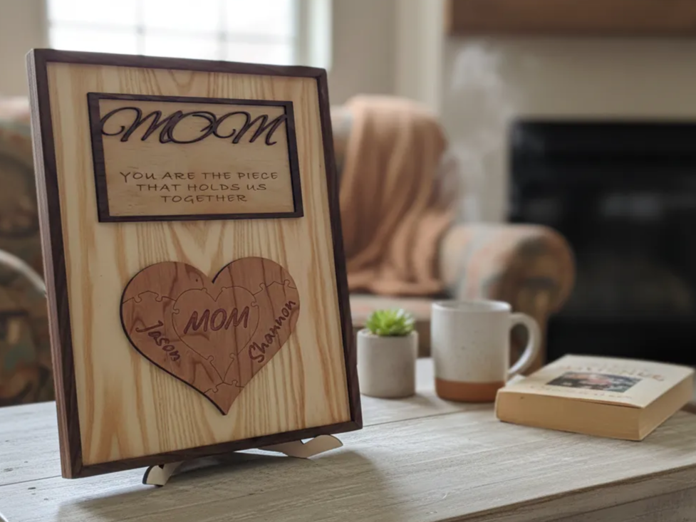 Mom - Heart Sign gift for mom idea