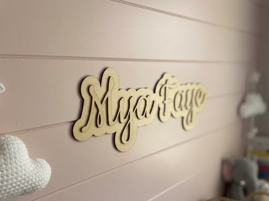 Personalized Name Sign dad birthday gift idea