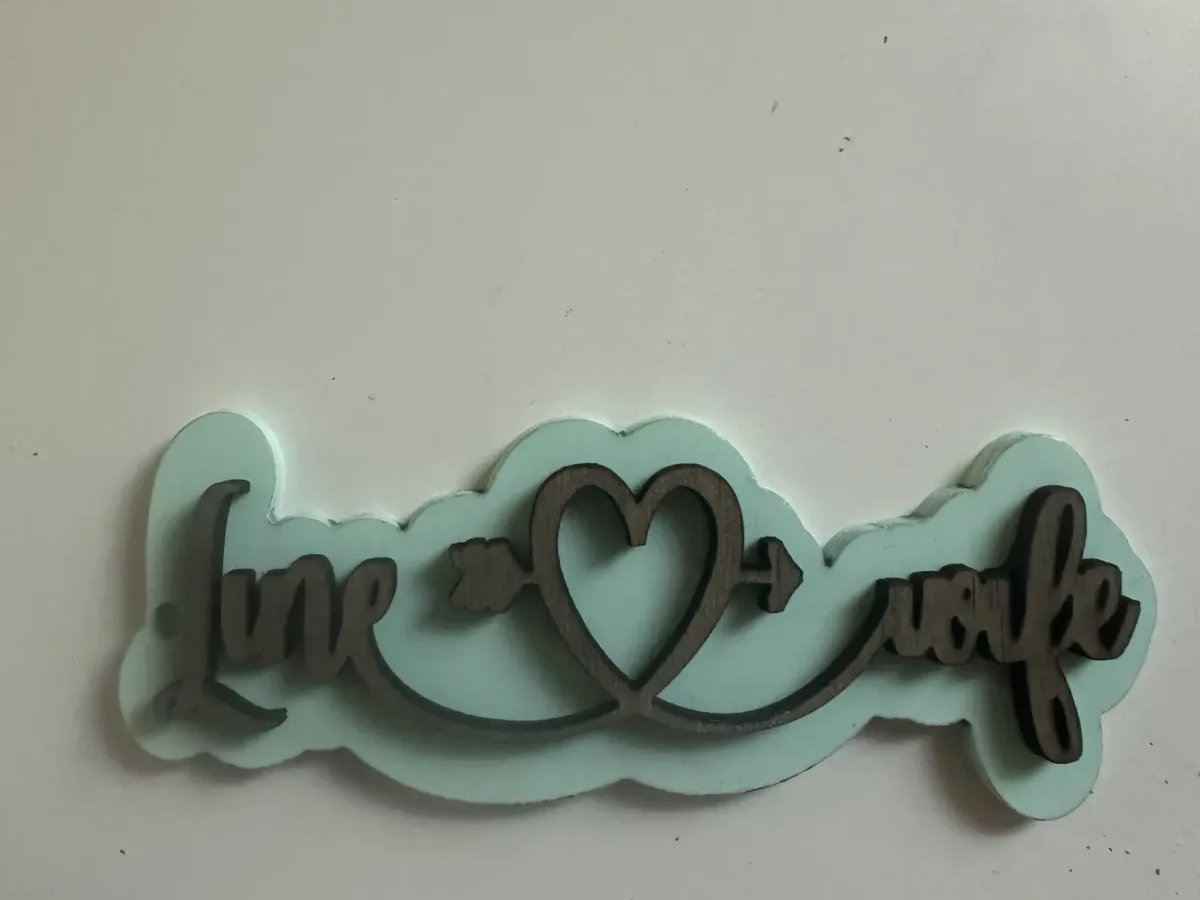 Line Wife Keychain gift for her design