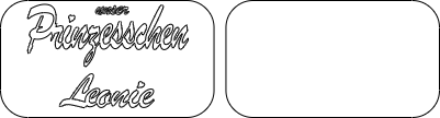 Türschild- Namesschild.xcs