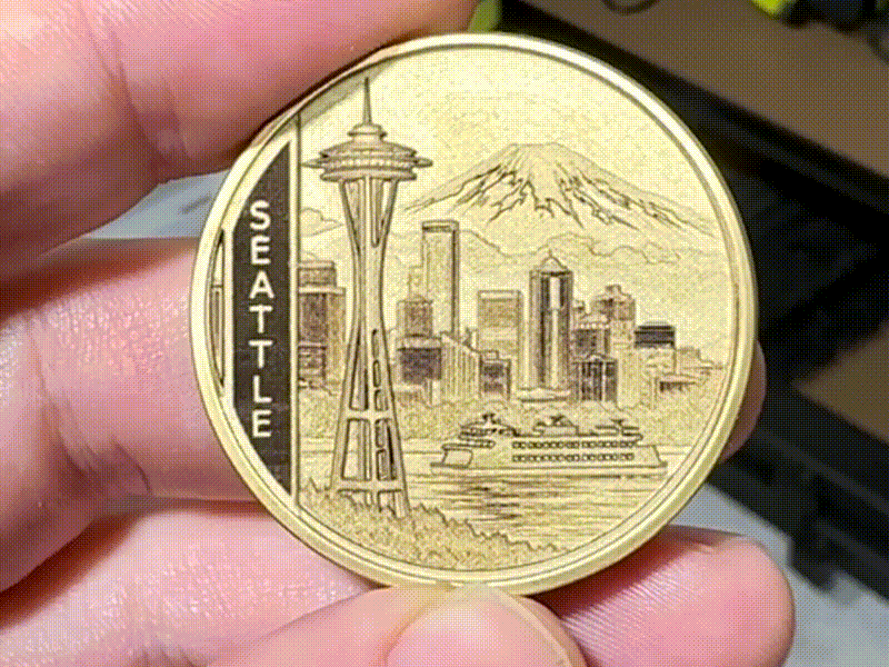 Seattle Commemorative/Challenge Coin