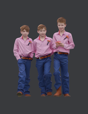UV-3D modelling myboys.xcs
