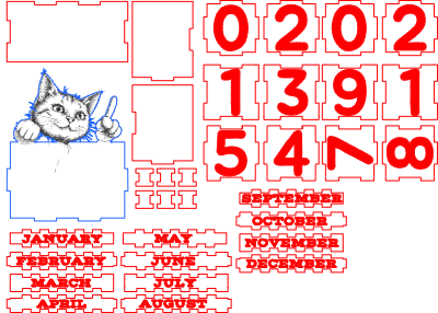 Calendrier Chat Anglais.xcs