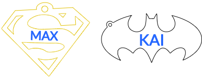 LLAVERO BATMAN Y SUPERMAN - espertu_.xcs