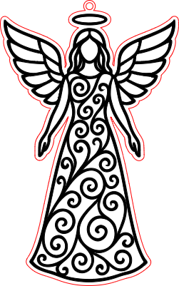 Angel ornament - Briz Design.xcs