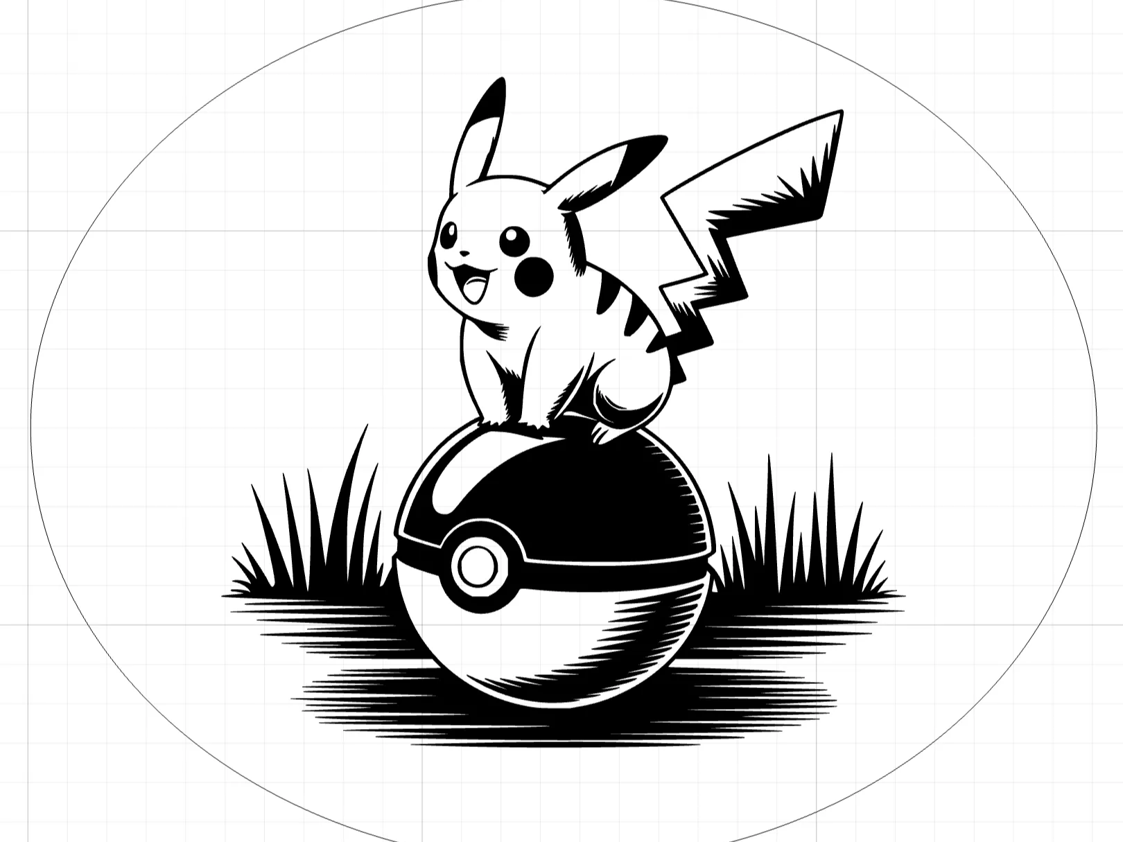 Pikachu Coaster coaster Pokemon decor idea