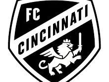 Laser cut FC Cincinnati sports team logo wall art