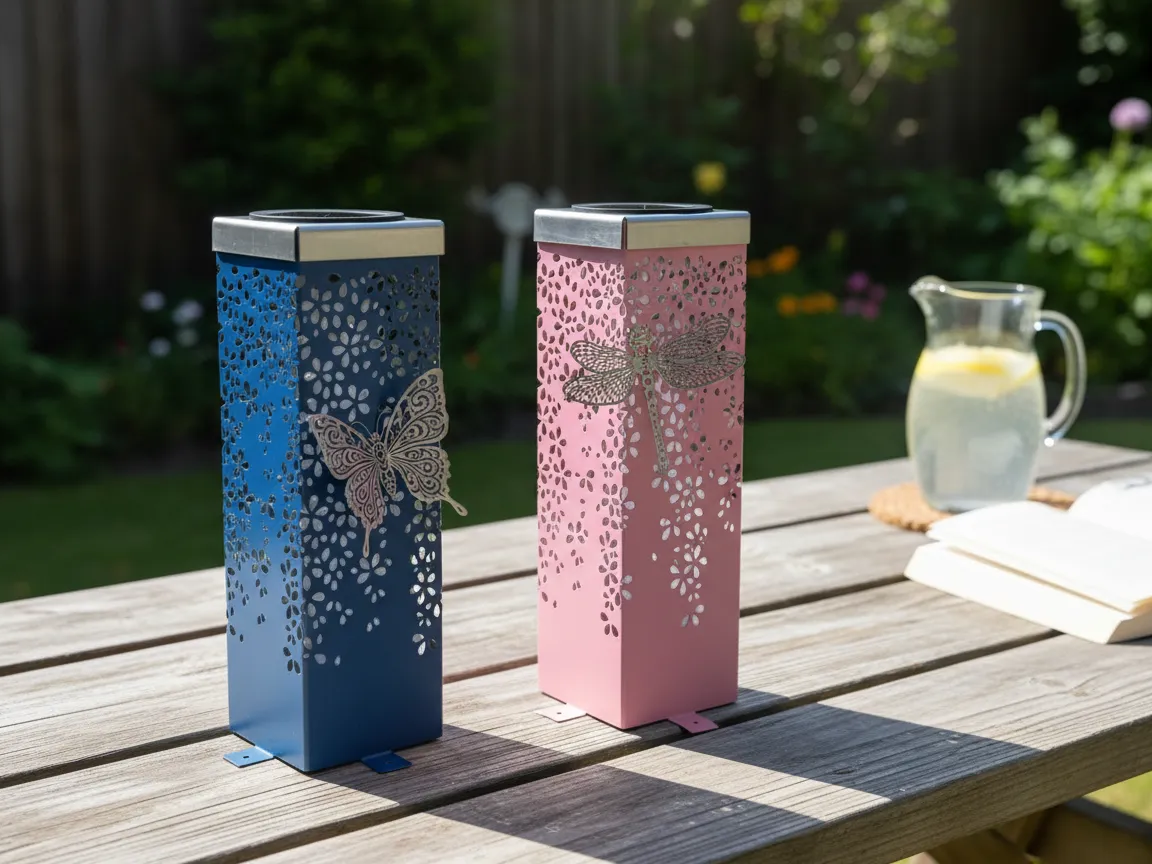Flower Solar Lights Ready to Customize! (3 designs!, 2 sizes) flower craft idea