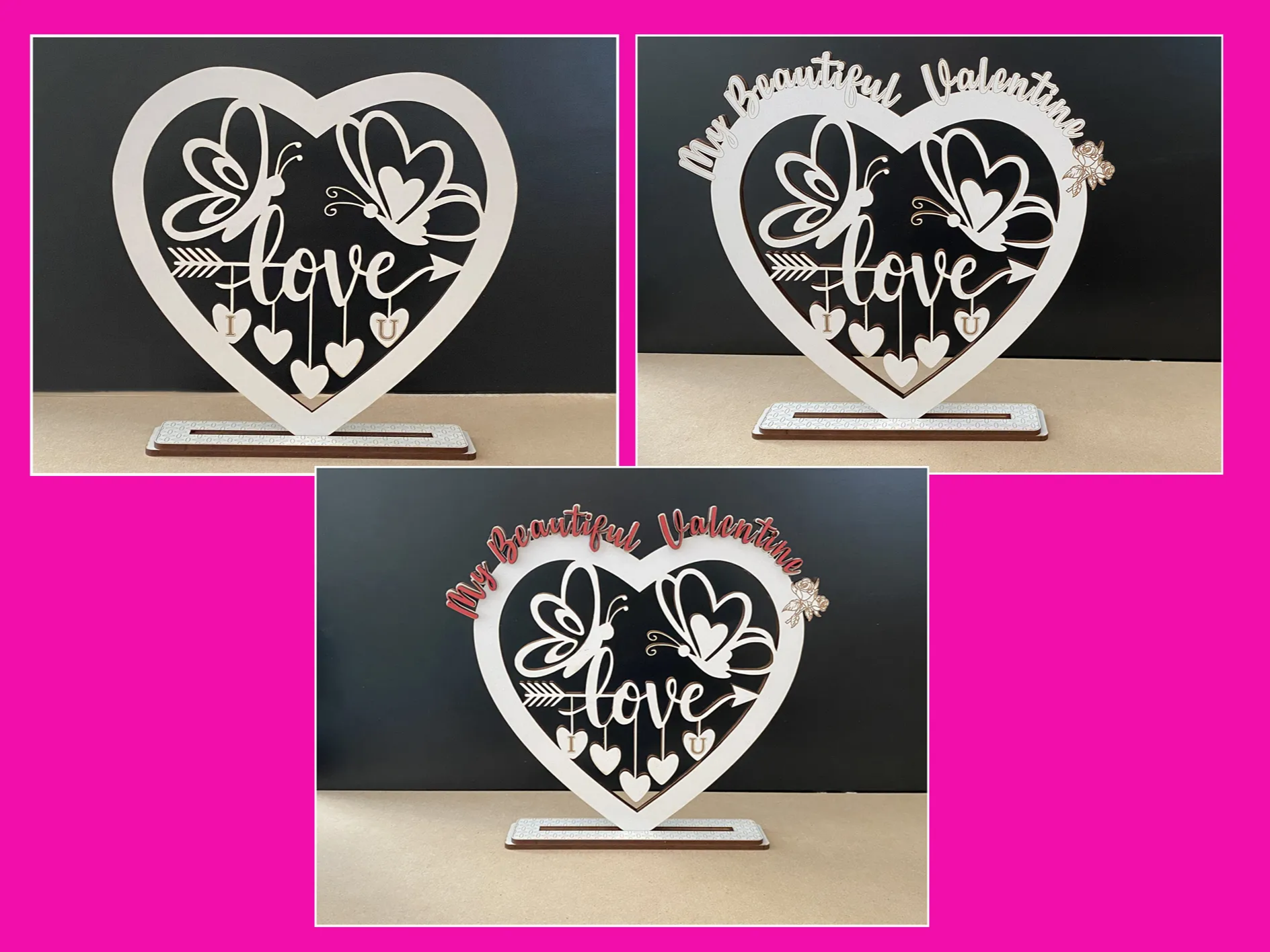 "My Beautiful Valentine" Wall Art valentines day gift design