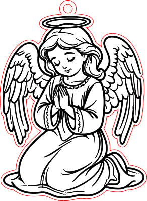 Angel Kneeling Praying 2.xcs