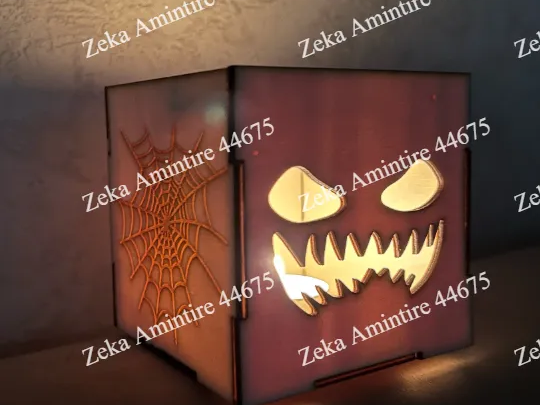 Uchwyt na tealight Halloween - pomysł na lanterny i ozdoby świetlne
