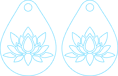 Lotus Earring.xcs