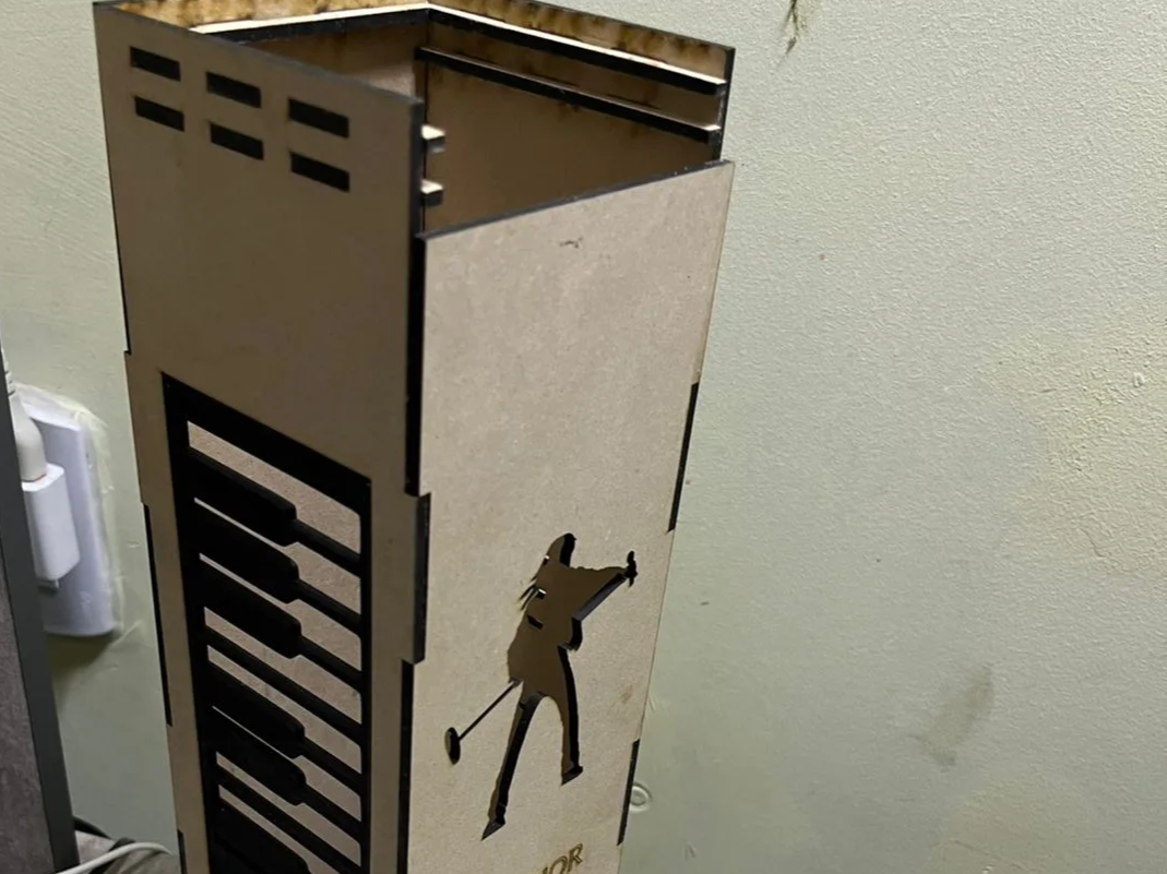 Spanish MDF Wine Box, "Caja para Vinos" gift design
