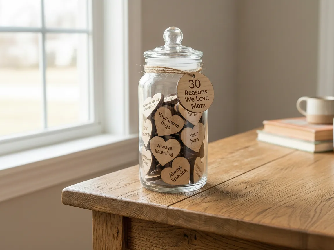 Reasons We Love You Mom mother's day gift design
