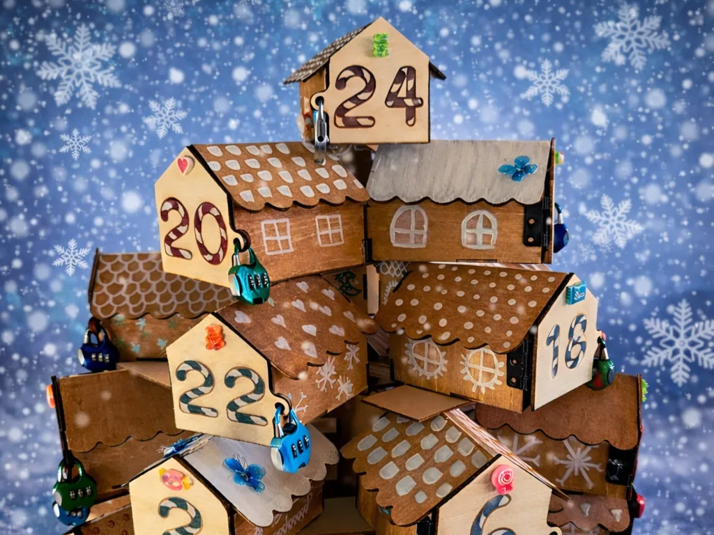 Winter Wonderland Advent Calendar Christmas Eve box idea