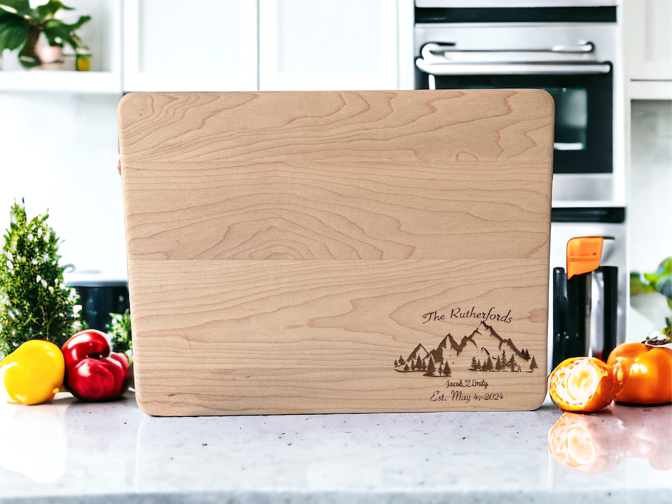 Wedding/Anniversary Cutting board anniversary gift for him idea