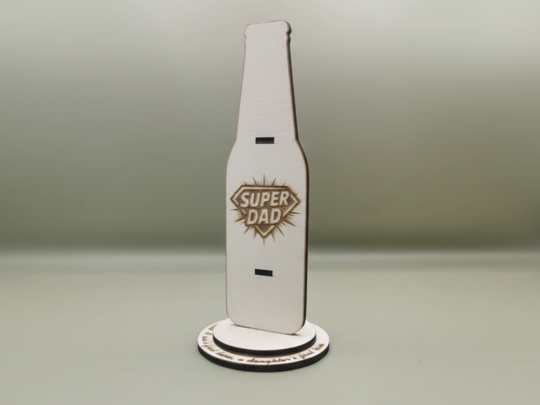 Father's Day Super Dad Pen Stand office desk decor idea