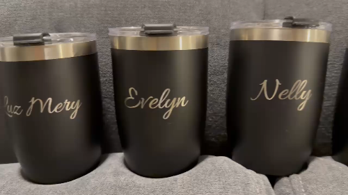 [Laser cut and engrave] VASO TERMICO 12 ONZAS