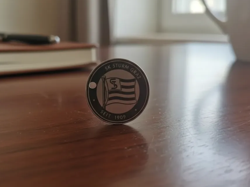 SK Sturm Graz Schlüsselanhänger/Keychain sports logo design