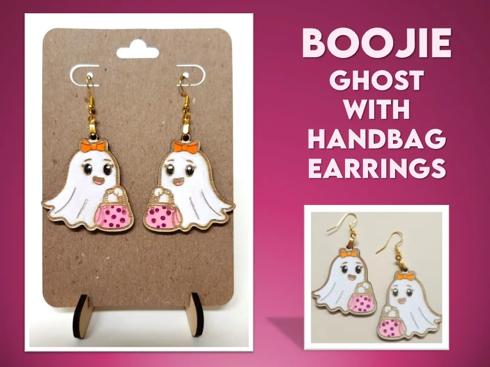 BOOjie Ghost Earrings