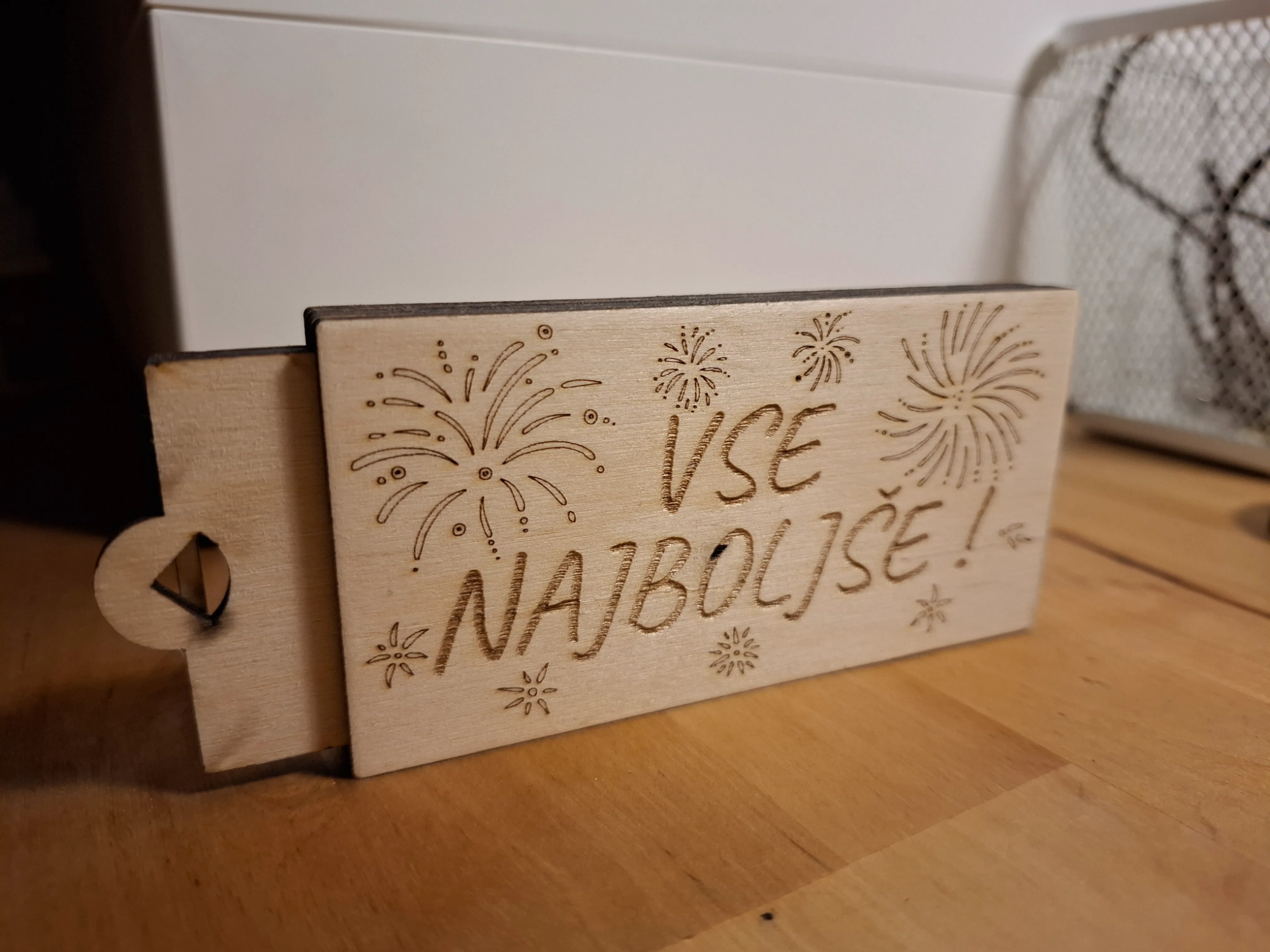 50€ Happy Birthday Money Box birthday gift design