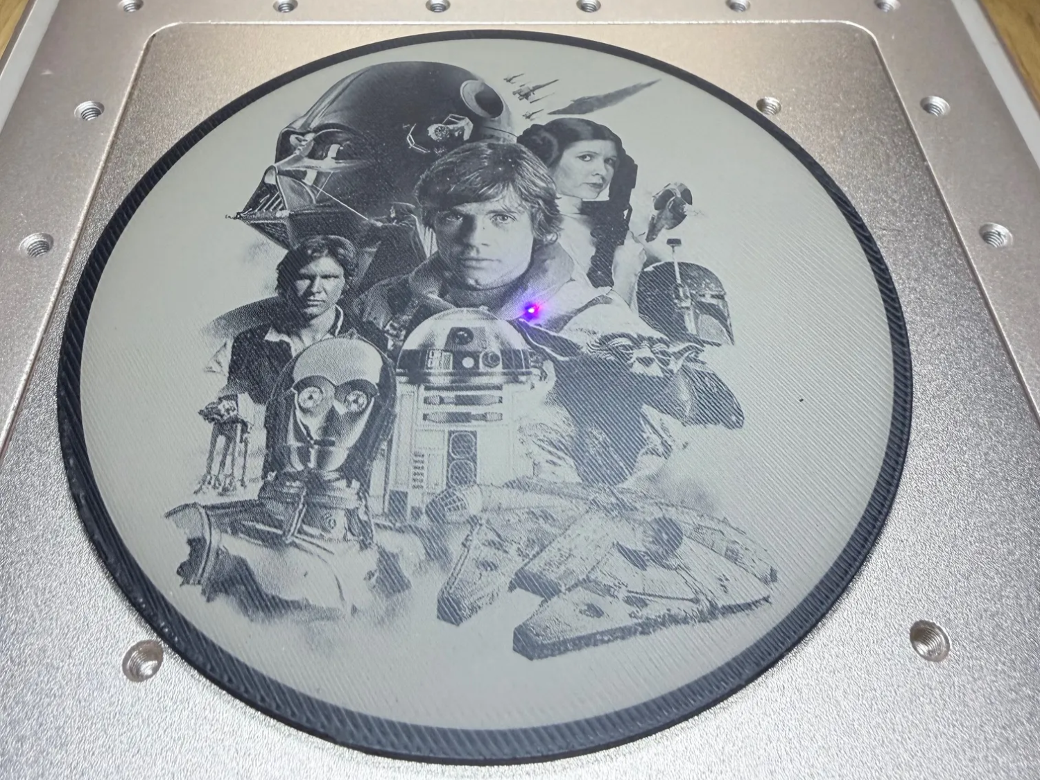 STAR WARS　タイトルカップ　優勝　盾　スターウォーズ Star Wars Death Star Flip Cover Quartz Pocket Watch Music Box