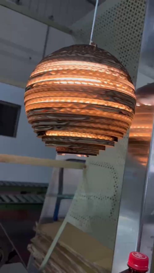 [Laser cut and engrave] Laser Cut Decorative Paper Lantern with LED Light for Outdoor Ambiance