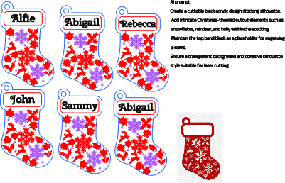 Christmas Stocking - Bag Tag.xcs