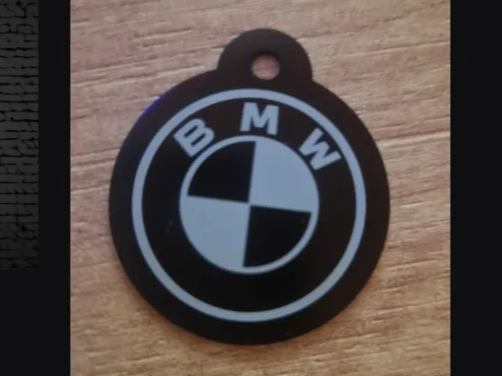BMW Logo Key Chain custom logo keychain idea