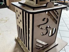 250 Year — free patriotic laser/print project file on Atomm