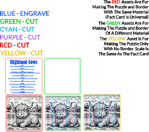 HighlandCow36PieceJigsawPuzzle.xcs