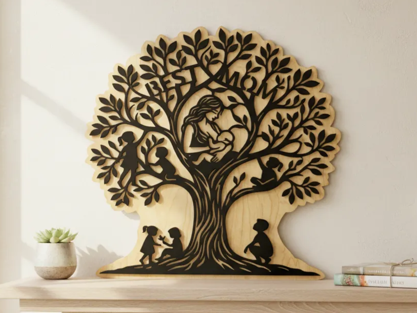 Family tree wall art